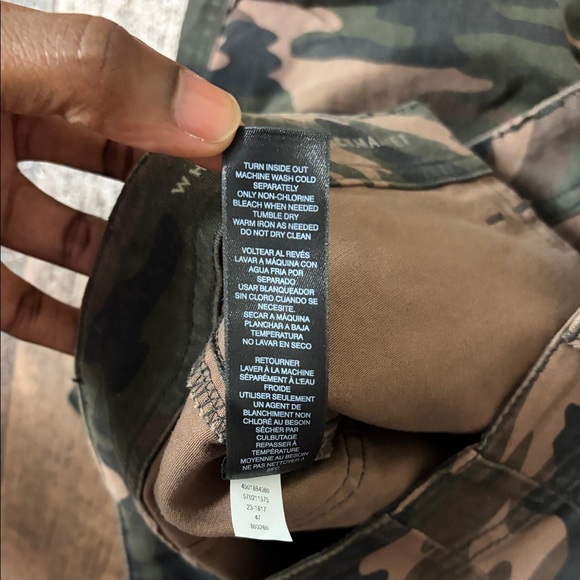 White House Black Market Camo High-Rise Slim Jeans - Picture 10 of 13